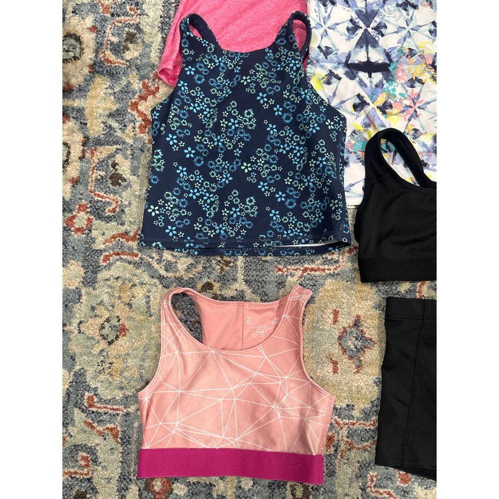 Nike Ivivva All in Motion Girls Size 6 Activewear Bundle Pink Black EUC - Picture 3 of 6
